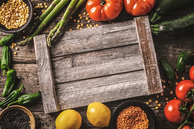 Platou cu ingrediente